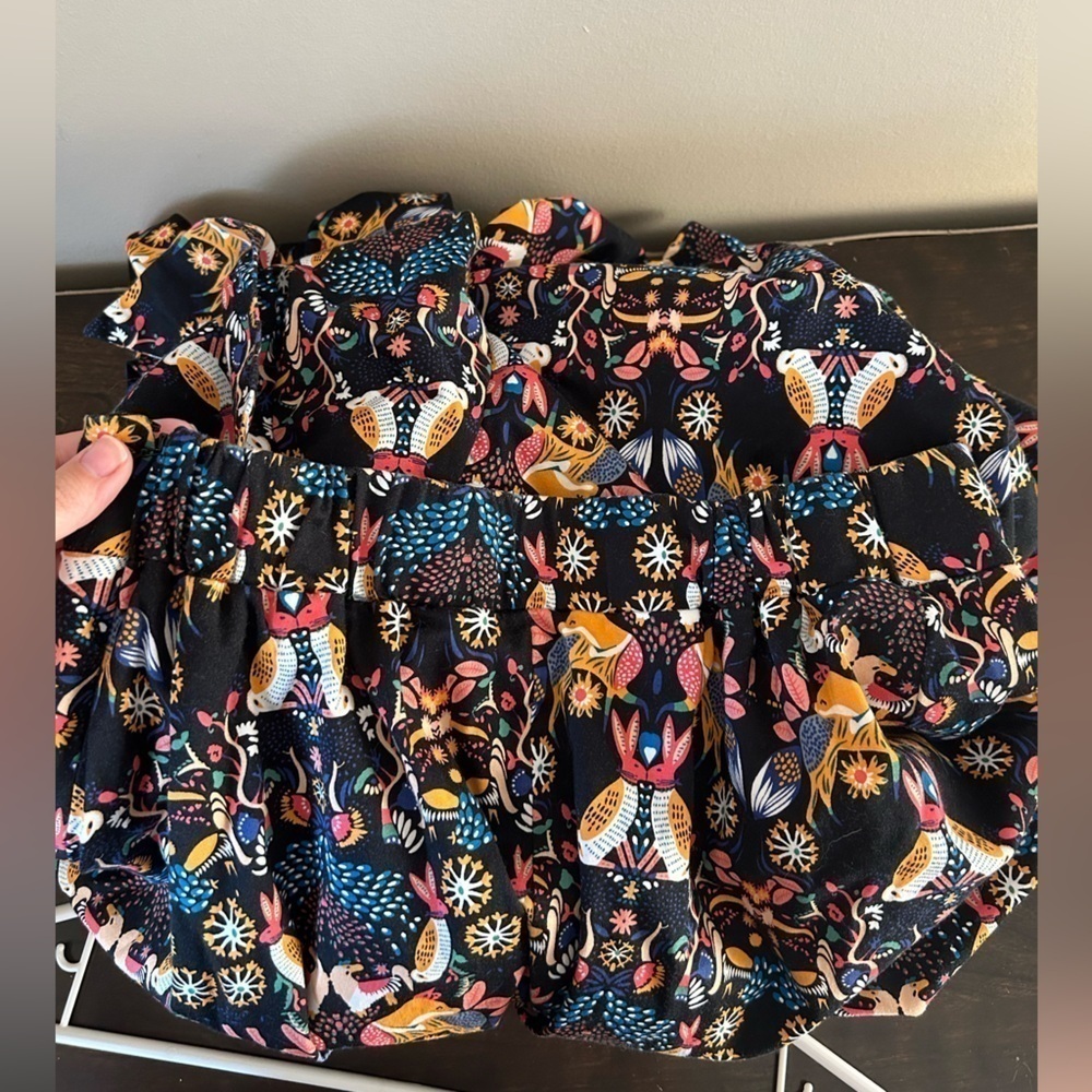 Eva Franco Anthropologie Woodlands Mid Length Skirt Women’s size 10 - Picture 9 of 9